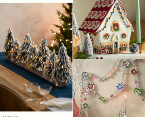 Anthropology Christmas Must-Haves Christmas🎄 cover photo collage