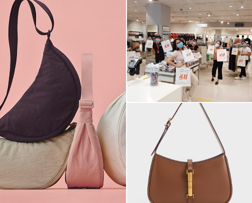 On the go bags and pouches 👜 cover photo collage