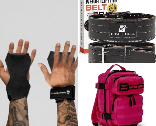 GYM ESSENTIALS cover photo collage