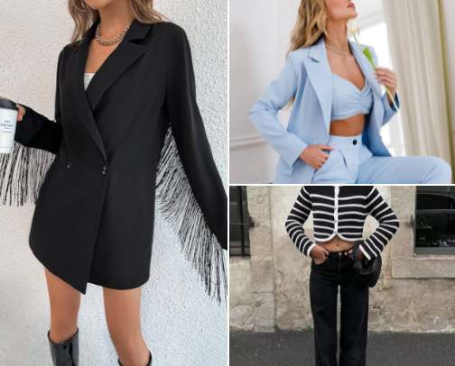 Tailored to Win: Chic Blazers for Every Occasion cover photo collage