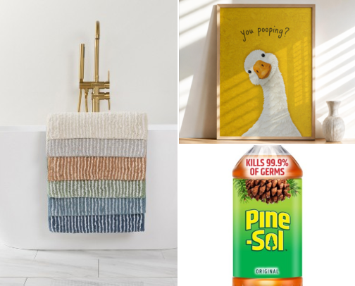 🧺 Bathroom Essentials cover photo collage