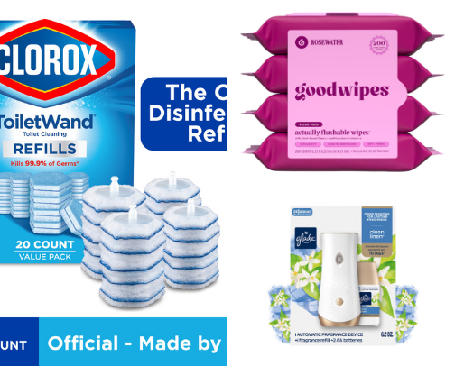 🧺 Bathroom Essentials cover photo collage