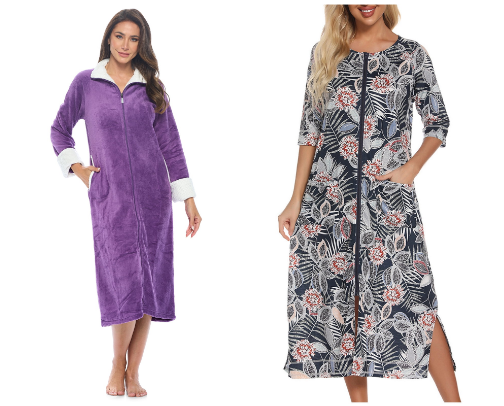 Zip-Up Robes That Feel More Like Getting Dressed cover photo collage