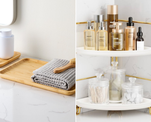 Effortlessly Organized: Bathroom Finds That Simplify Your Space cover photo collage
