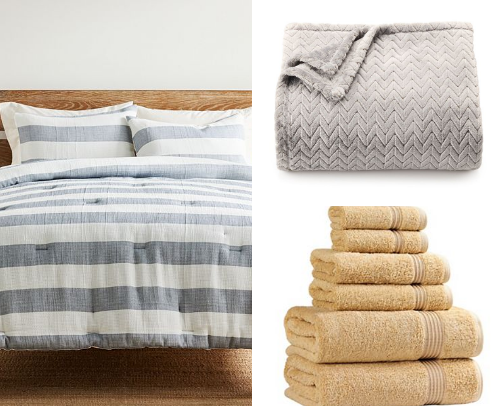 Cozy Home & Bedding Refresh cover photo collage