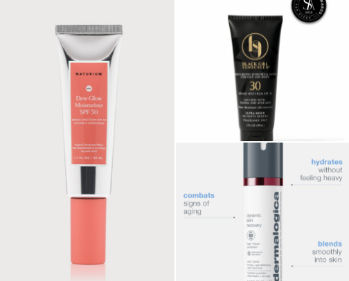 Dark skin-friendly Sunscreen (no white cast) cover photo collage