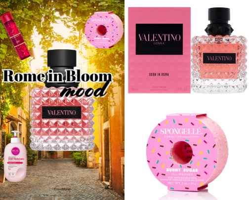 Rome in Bloom Mood Stack cover photo collage