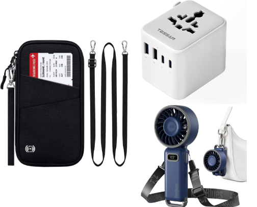 Reise-Must-Haves: Geniale Gadgets, die jeden Urlaub entspannter machen! ✈️🧳 cover photo collage