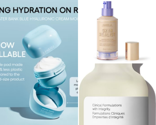 My favorite beauty recs cover photo collage