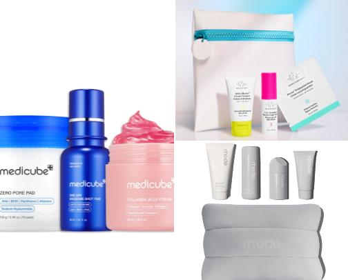 Skincare cover photo collage