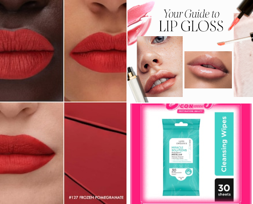 My favorite beauty recs cover photo collage