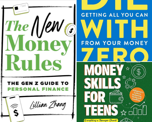 15 Books That will change  How you Think About Money, Time & Life cover photo collage