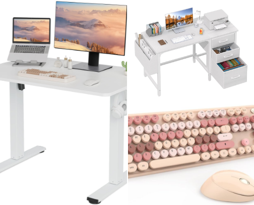 Work from home must haves! cover photo collage