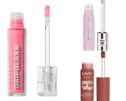 Lips product cover photo collage