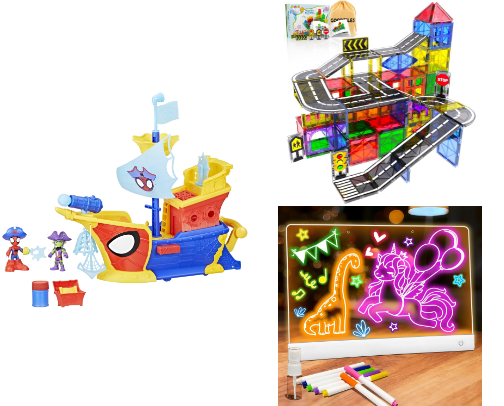 Toys My 4-Year-Old Son Actually Plays With (Daily) cover photo collage