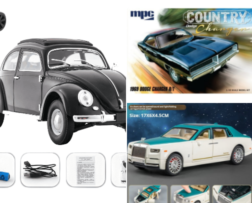 🚗🛠 For cars fanatics and automodelers cover photo collage
