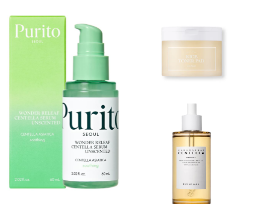 My skincare routine for combo skin ! cover photo collage