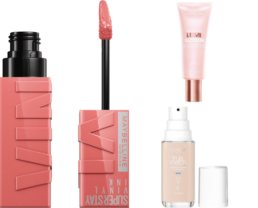 Drugstore make-up that works cover photo collage