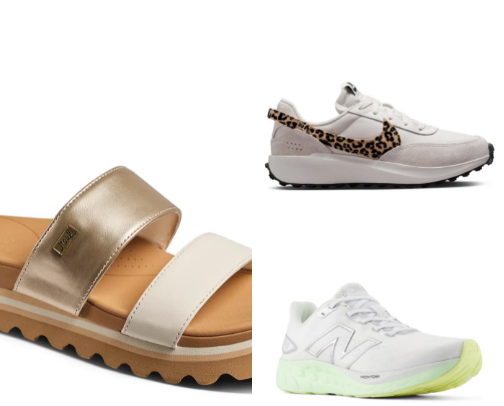 DSW - BUSY MOM - Summer Shoe Haul cover photo collage