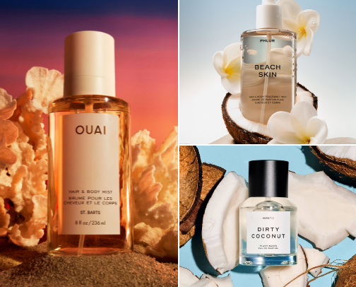 Products That Smell Like Summer In A Bottle - Beauty And Body Care cover photo collage