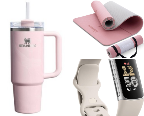 Self care and wellness products cover photo collage