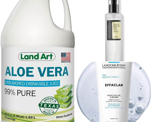 Beauty Products cover photo collage