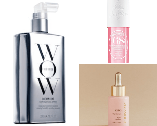 Hair care cover photo collage