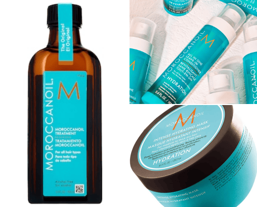 Moroccanoil best hair products! cover photo collage