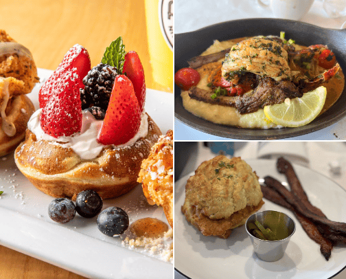 FAVORITE places to EAT in ATLANTA,GA cover photo collage