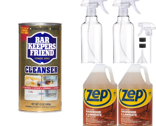 Clean the house 🧽 cover photo collage