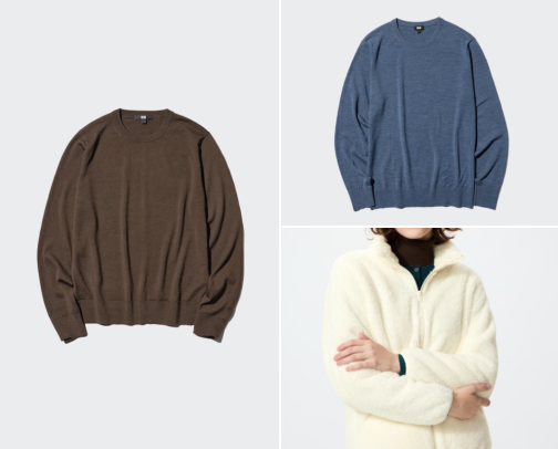 Fall Wardrobe Staples Worth Buying: Cozy Knits, Denim and Sneakers cover photo collage