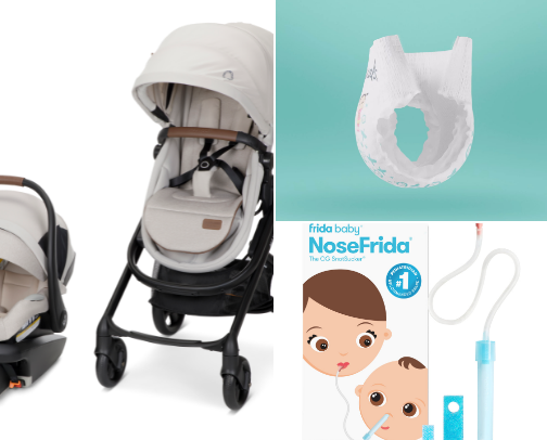 My favorite baby products cover photo collage