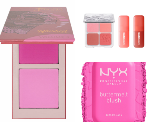 BLUSHES cover photo collage