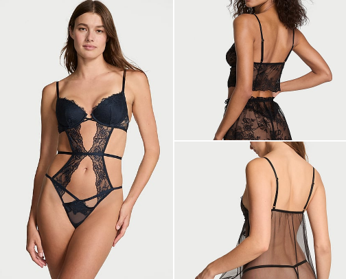 Lingerie cover photo collage