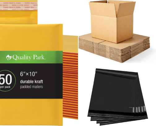 Shipping Supplies For Business cover photo collage