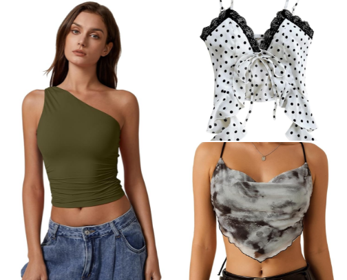 Amazon Summer tops cover photo collage