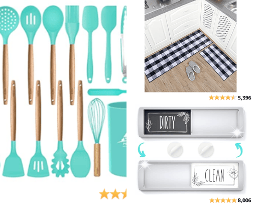 Kitchen Finds cover photo collage