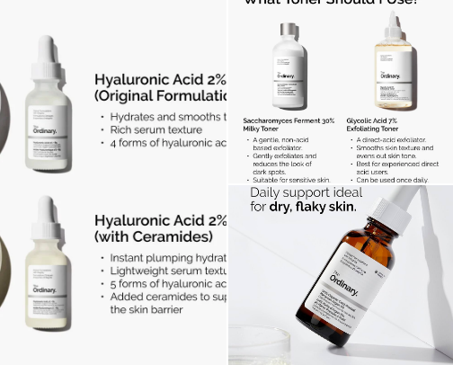 Skincare for normal and dry skin💫 cover photo collage