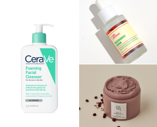 Oily/ acne prone essentials ! cover photo collage