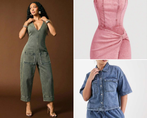 The Denim Dollhouse cover photo collage