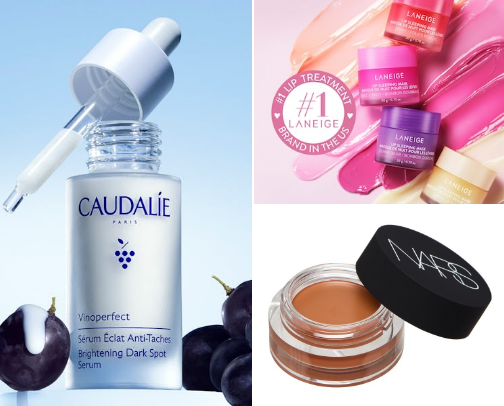 My favourite beauty recs cover photo collage