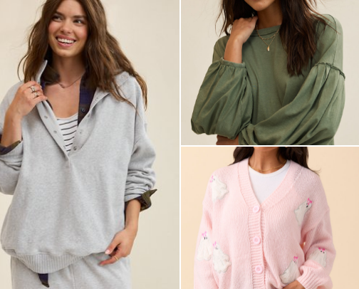 Cardigan Era: Fall Fits for the Millennial Mama cover photo collage