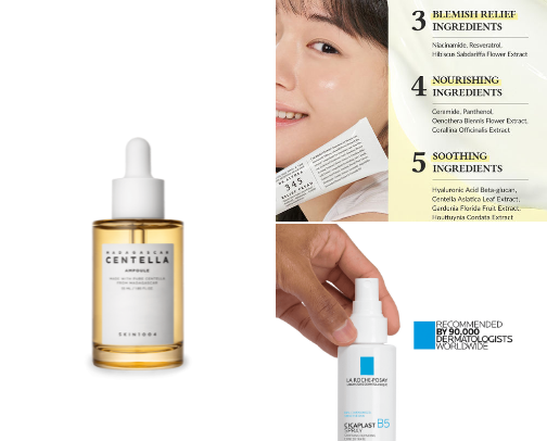 Skincare that I can’t live without😇 cover photo collage