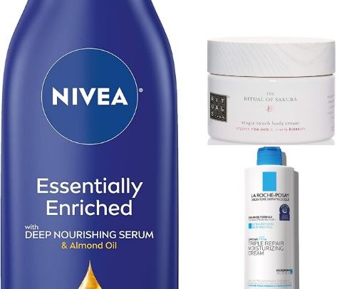 Body care cover photo collage