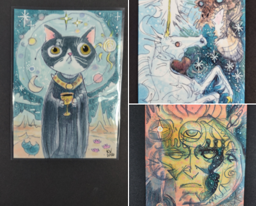 Art Cards | ACEO - SOLD cover photo collage