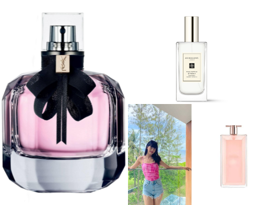 perfumes recommended by K-pop idols!! 🌟 cover photo collage