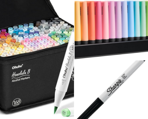 Stationery Products I use regularly cover photo collage