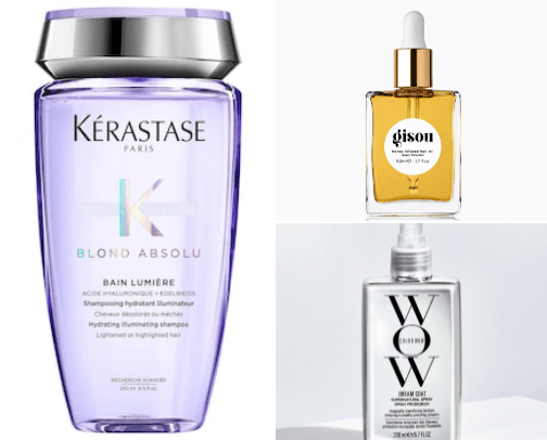 Haircare cover photo collage