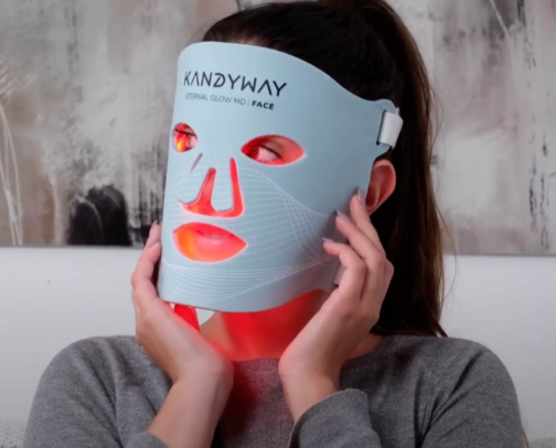 Kandyway led mask cover photo collage