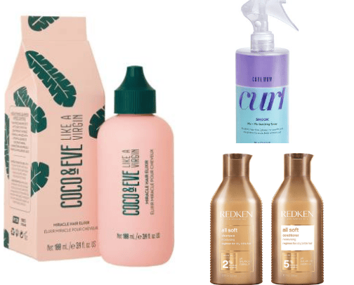 •Haircare - oil, serum, shampoo, mask, conditioner, spray etc...•💆🏼‍♀️ cover photo collage